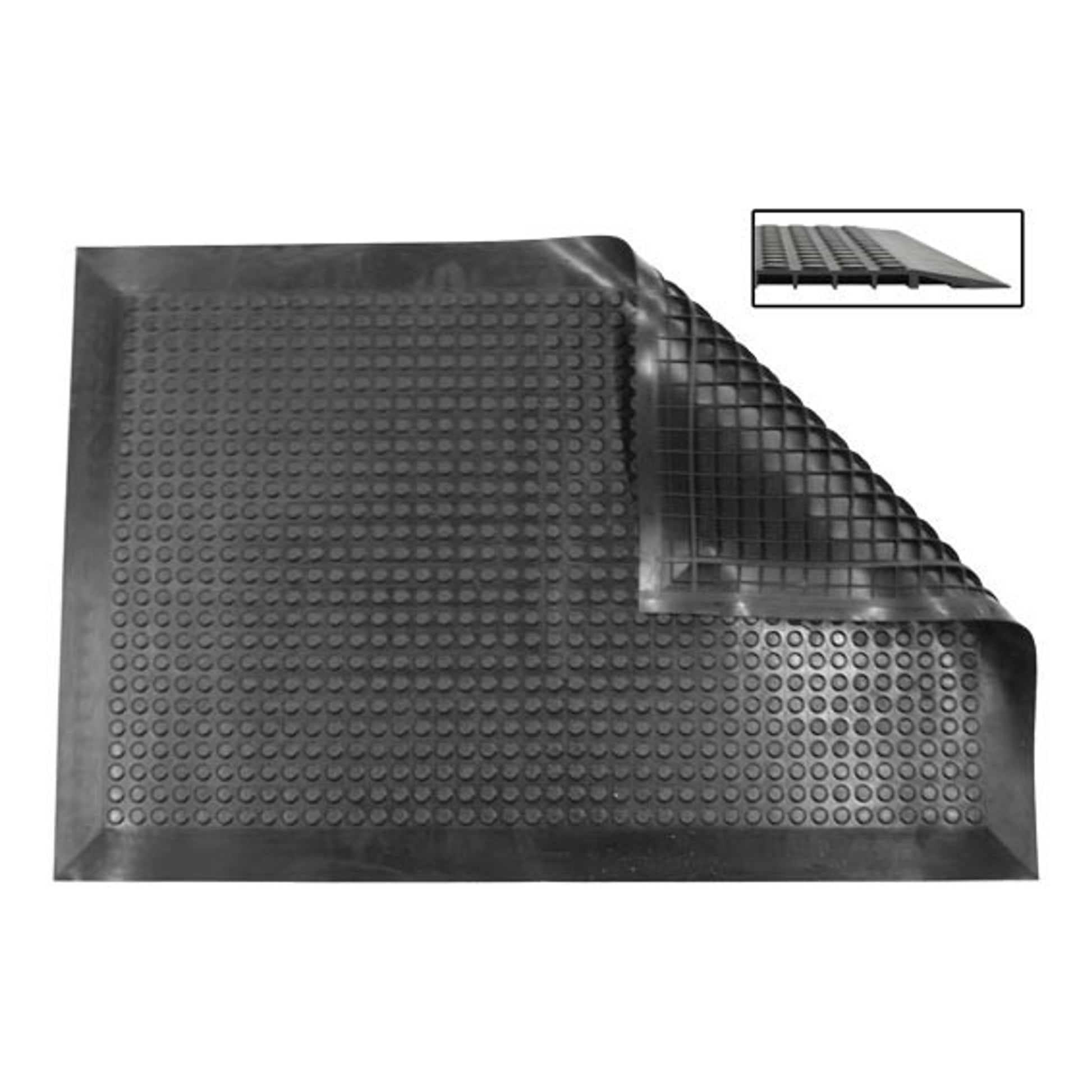 Ergomat Nitril Smooth Anti-Fatigue Mat - 5'x8'