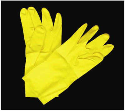 Latex Yellow Gloves XL- Dozen