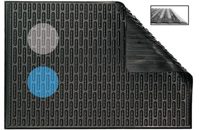 Ergomat Softline Weld Black Anti-Fatigue Mat - 4'x27'