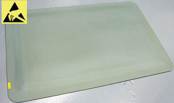 Ergomat Industry Optimal Smooth ESD Chair Mat - 2'x3'