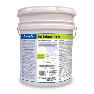 Foster 40-25 Full Defense Fungicidal Mold Resistant Coating - White - 5 Gallon