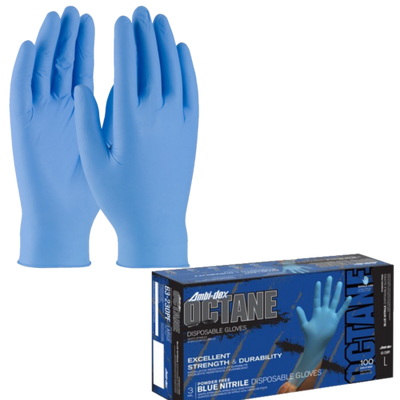 PIP Ambi-dex Octane Nitrile Glove Powder Free with Textured Grip - 3 Mil - 63-230PF
