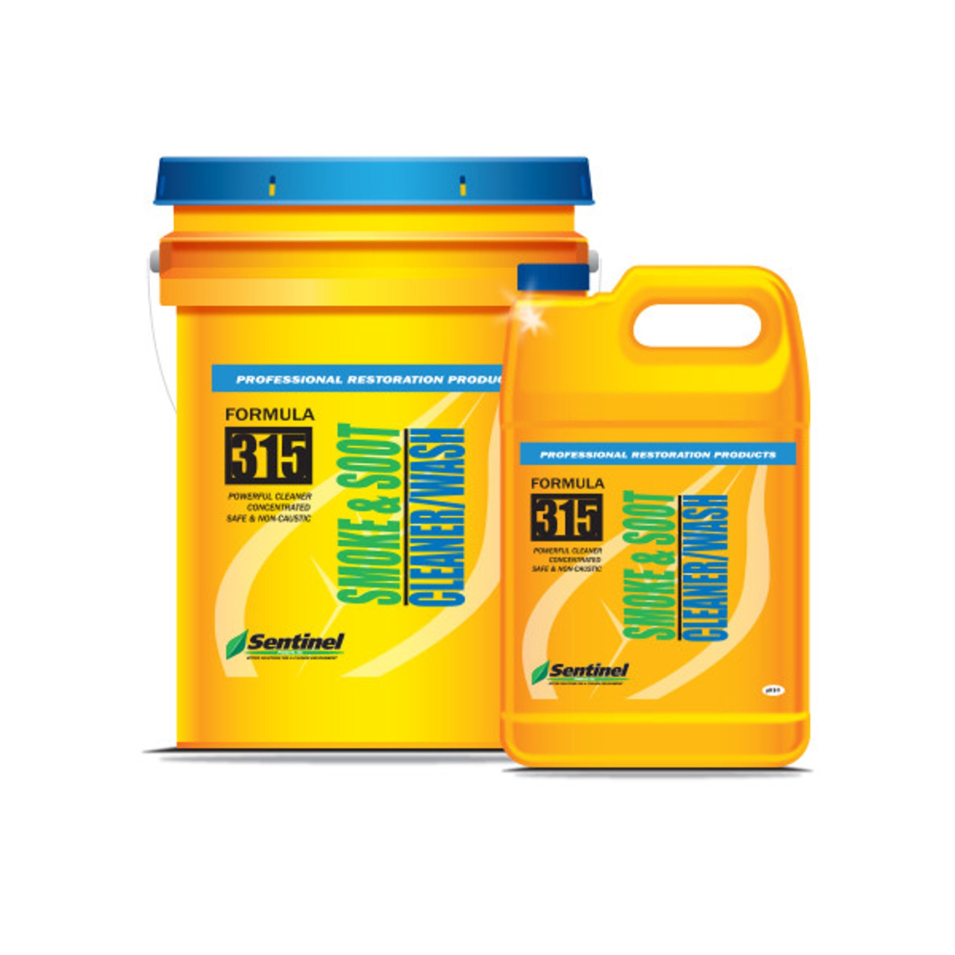 Sentinel 315 Smoke & Soot Cleaner/Wash - 5 Gallon Pail - 315/05