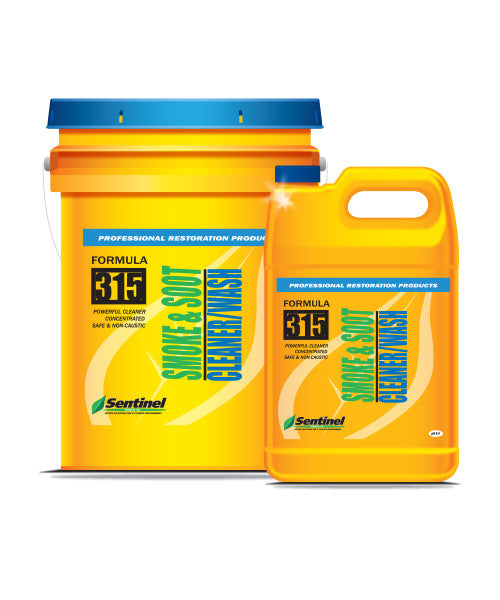 Sentinel 315 Smoke & Soot Cleaner/Wash - 5 Gallon Pail - 315/05