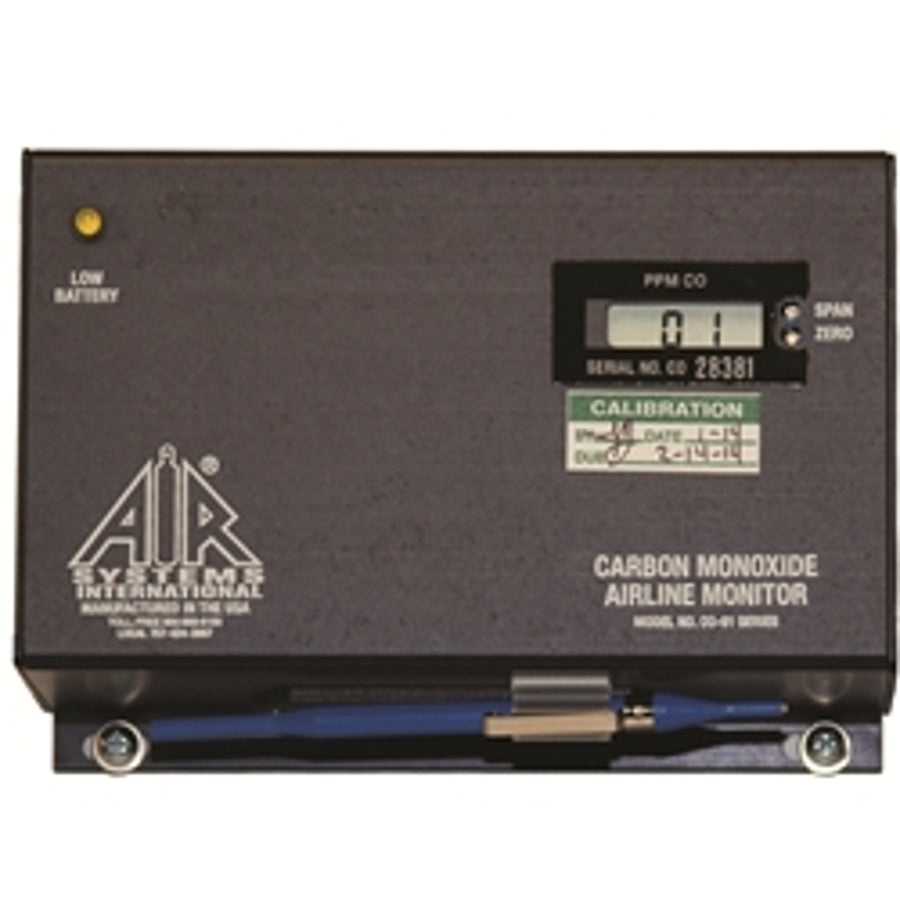 Air Systems Portable Airline Carbon Monoxide Replacement Monitor CO-91