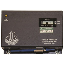Air Systems Portable Airline Carbon Monoxide Replacement Monitor CO-91