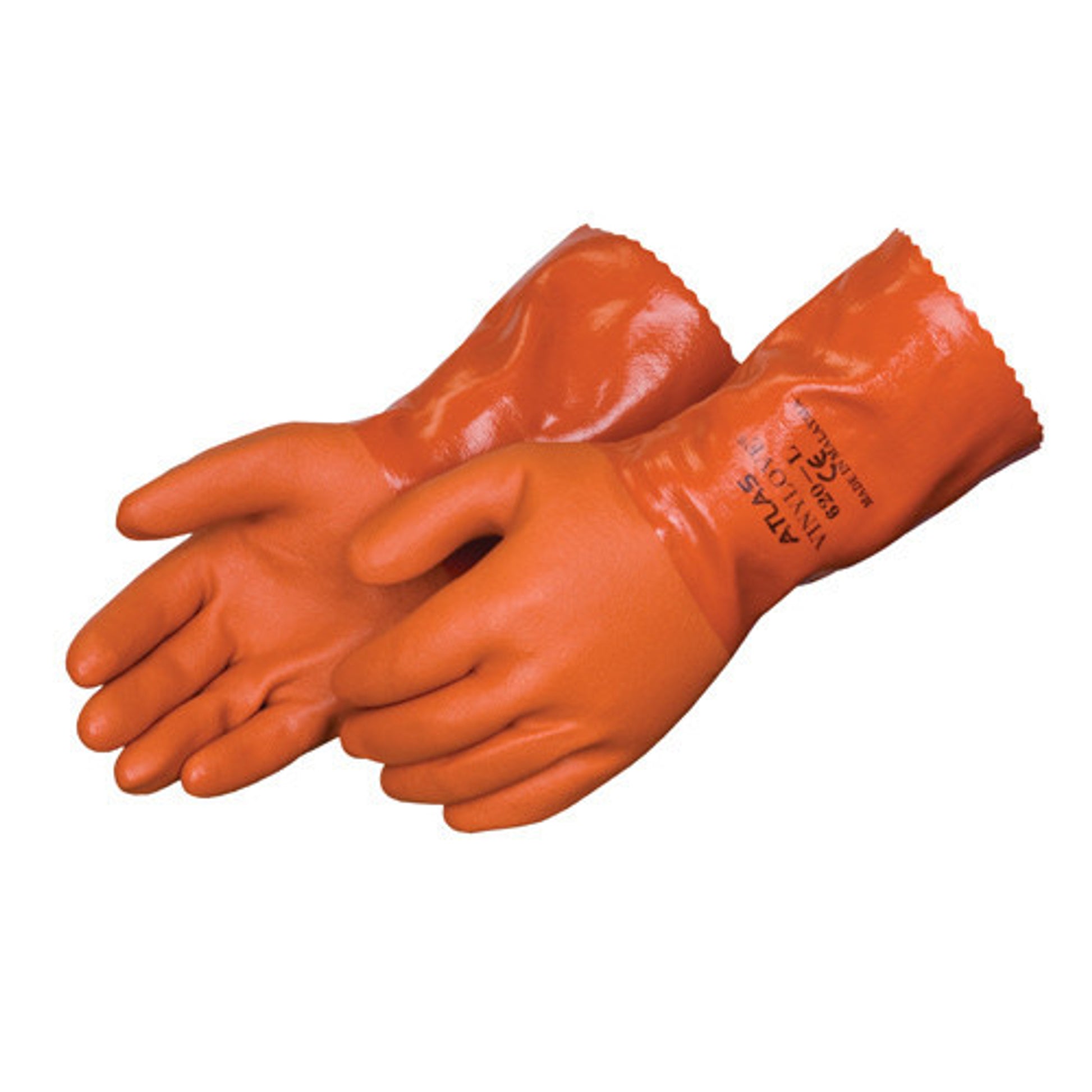 Atlas Orange PVC 12"