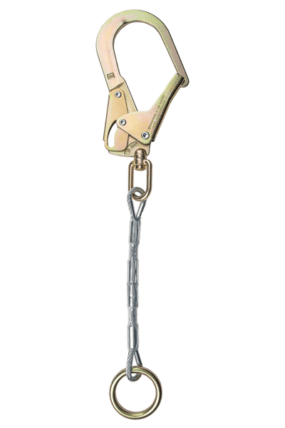FallTech 23" Cable Anchor with Rebar Hook - 8438C23