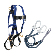 FallTech Harness and Lanyard 2-pc Combination 7018 with 8259Y3L - CMB1859Y3L