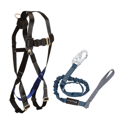 FallTech Harness and Lanyard 2-pc Combination 7007 with 8259L - CMB078259L