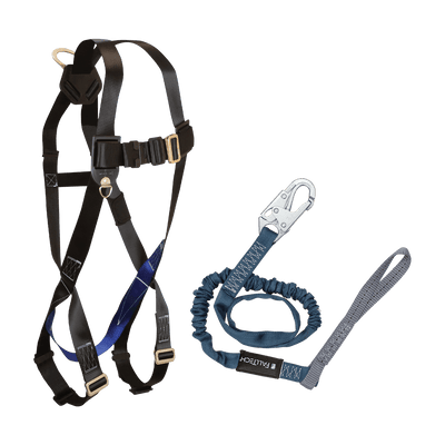 FallTech Harness and Lanyard 2-pc Combination 7007 with 8259L - CMB078259L