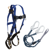 FallTech Harness and Lanyard 2-pc Combination 7016 with 8259Y3L - CMB1659Y3L