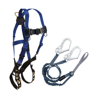FallTech Harness and Lanyard 2-pc Combination 7016 with 8259Y3L - CMB1659Y3L