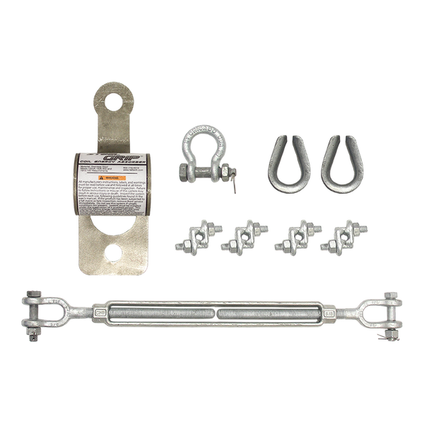 FallTech SteelGrip Cable HLL Installation Kit - 62101B
