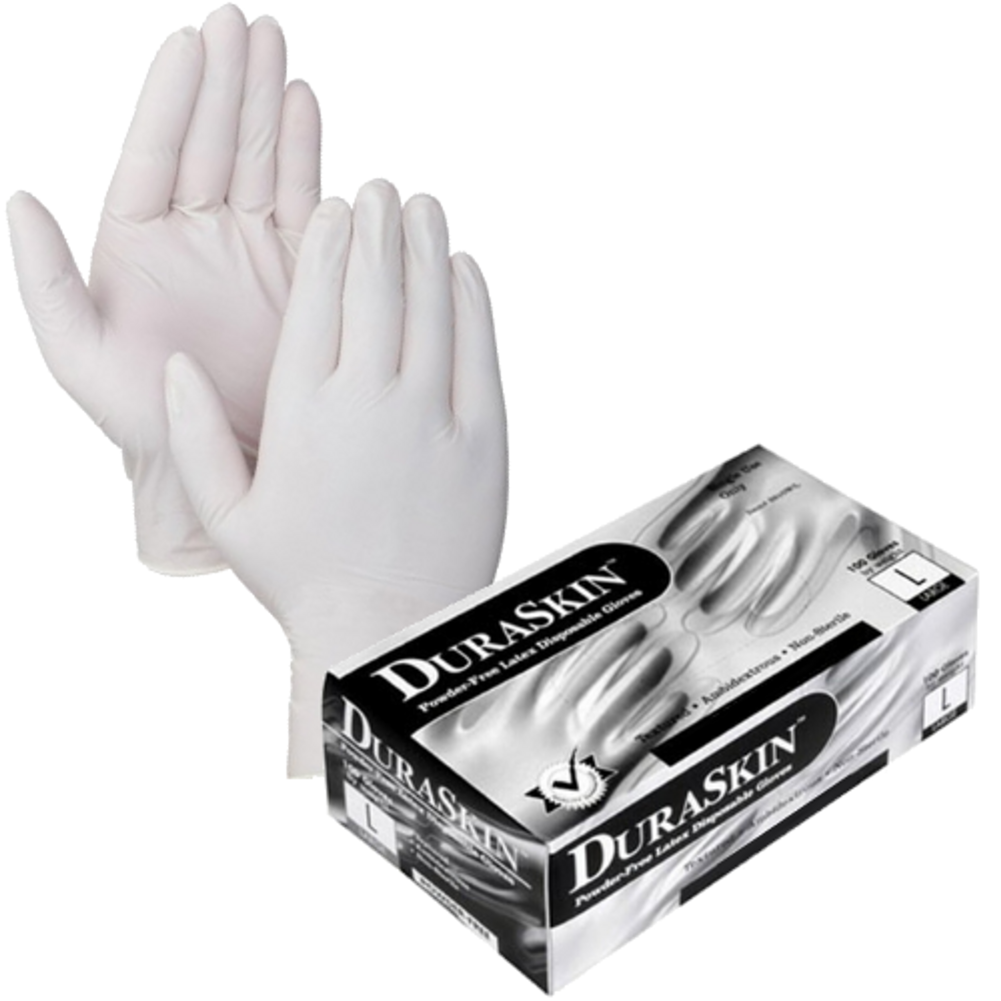 3.5 Mil Latex Powdered Industrial Grade Disposable Glove - T2800W - 100/Box