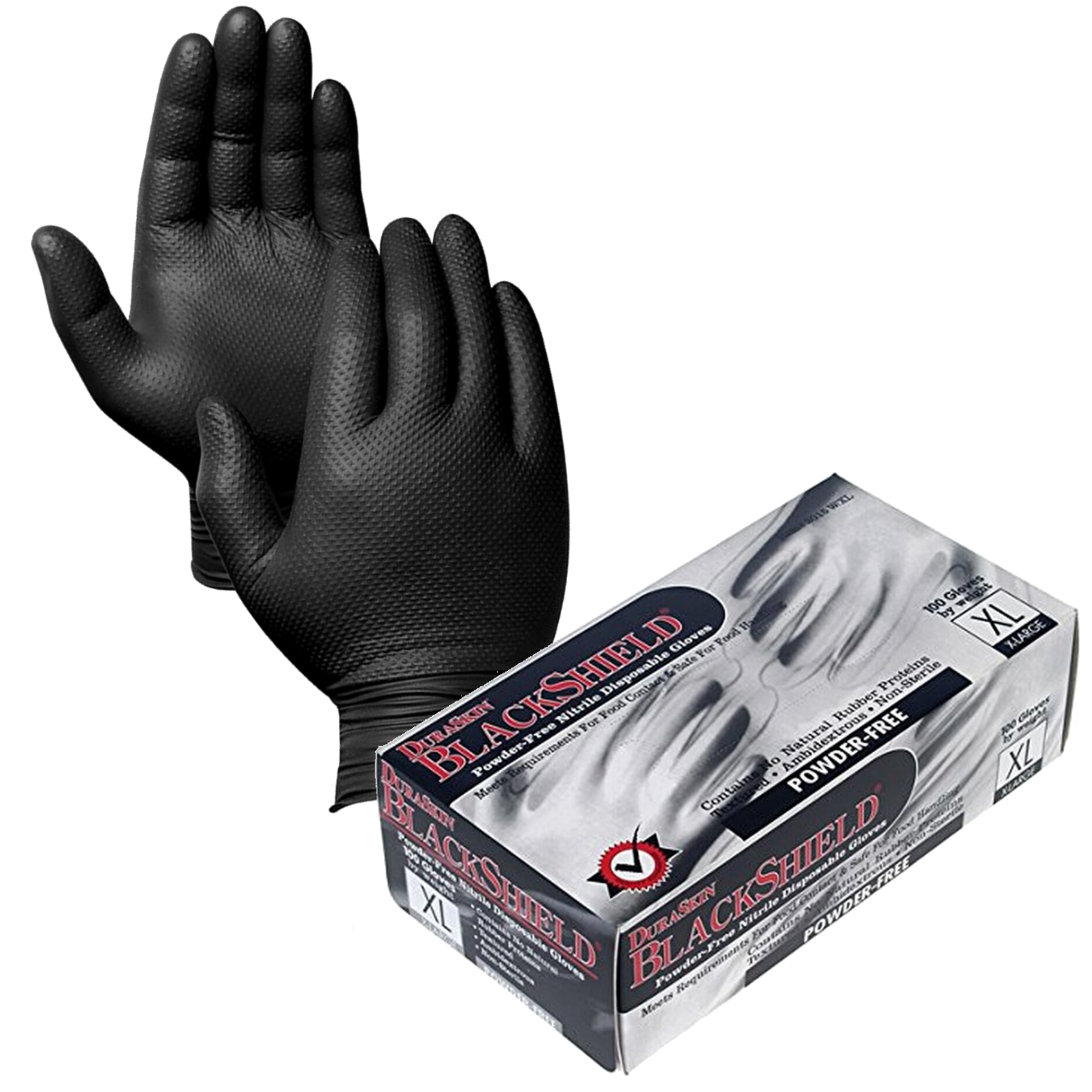 Nitrile Disposable Colad Nitrile Gloves Black Colad Black Nitrile
