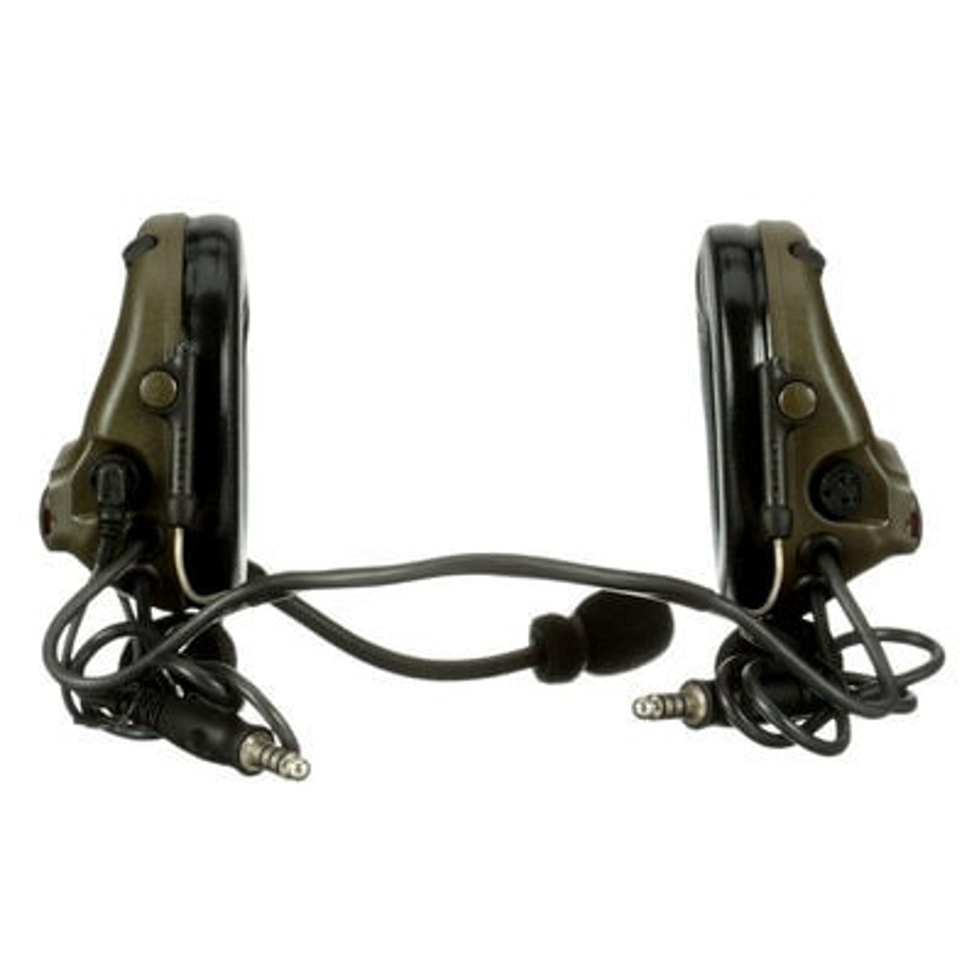 3M PELTOR ComTac V Headset - Neckband - DL - Standard Dynamic Mic - NATO Wiring - Green - MT20H682BB-19 GN