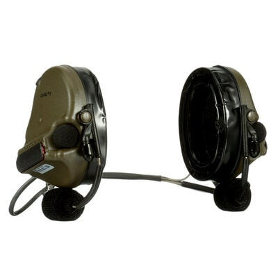 3M PELTOR ComTac V Hearing Defender Headset - Neckband Green - MT20H682BB-09 GN