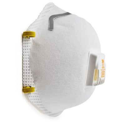 3M 8511 N95 Particulate Dust Mask with Cool Flow Exhalation Valve 80 Masks (8 Box of 10 Masks)