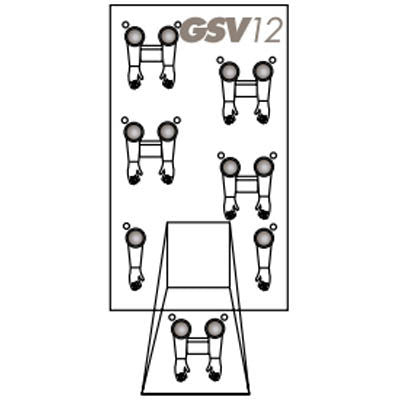 Grayling Avail 96"x180" Vertical Glove Bags 5/cs - GSV12