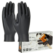 6 mil Black Nitrile PIP Grippaz Skins Gloves - 67-246 - 50/Box
