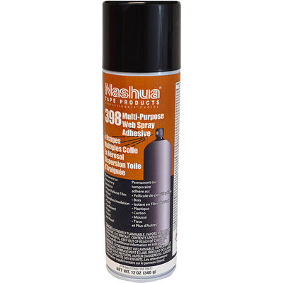 Nashua 398SA Multi-Purpose Web Spray Adhesive 12/cs