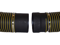 Nikro 8" Plastic Suction Hose Connector - 860983
