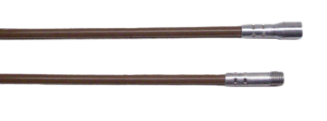Nikro 3/8" x 48" Brush Rods - Fiberglass - 860231