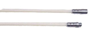 Nikro 3/8" x 48" Brush Rods - Nylon - 860230
