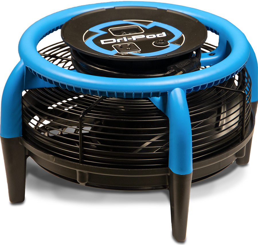 Dri-Eaz Dri-Pod Floor Dryer [750 CFM] - 121657 (F451) - Pallet of 36
