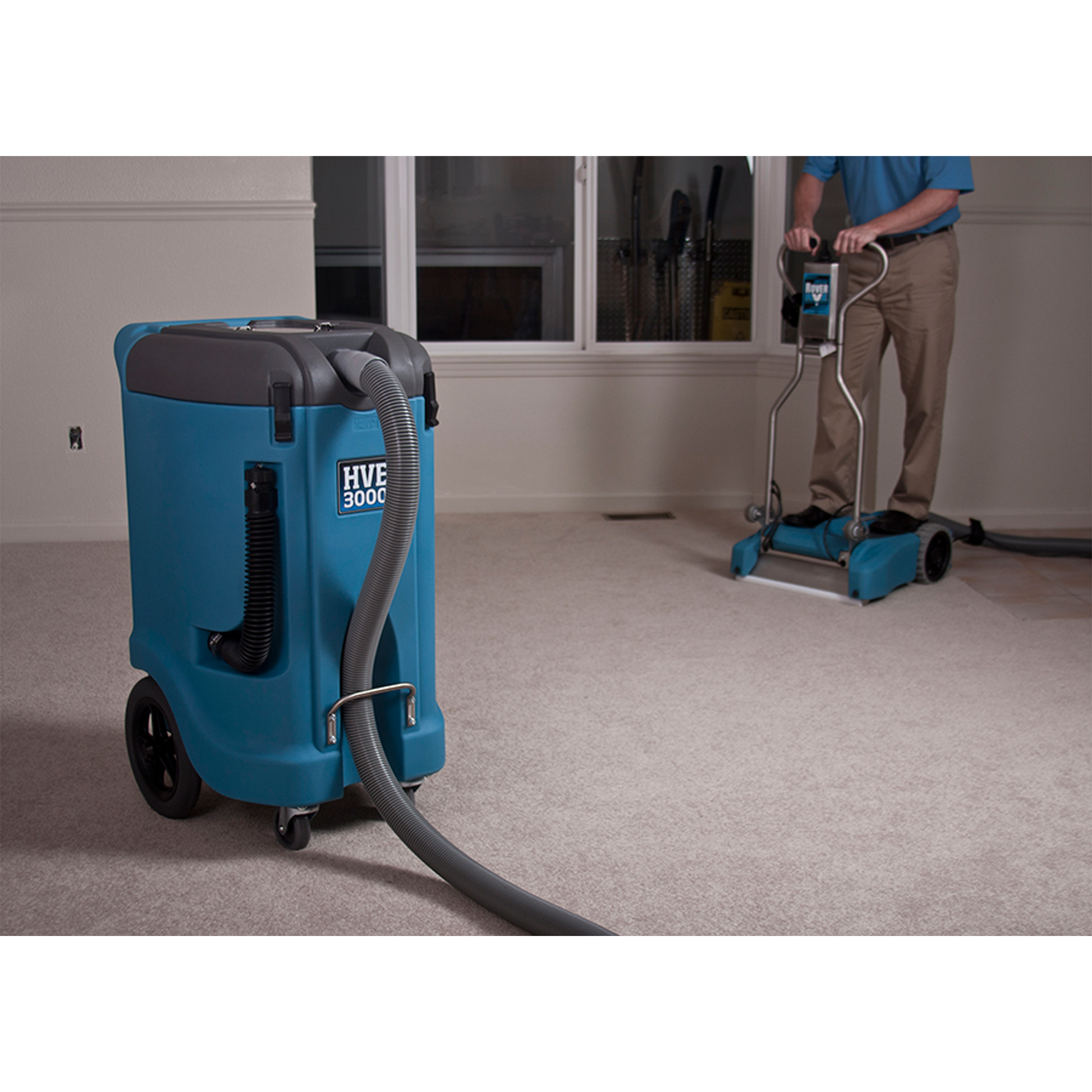Dri-Eaz HVE 3000 Flood Pumper Carpet Water Extractor - 107977
