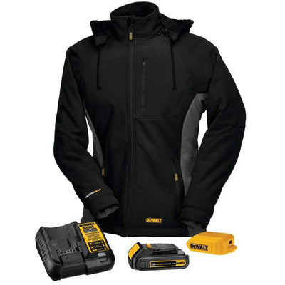 DEWALT Women's Heated Soft Shell Coat Kitted - DCHJ066C1