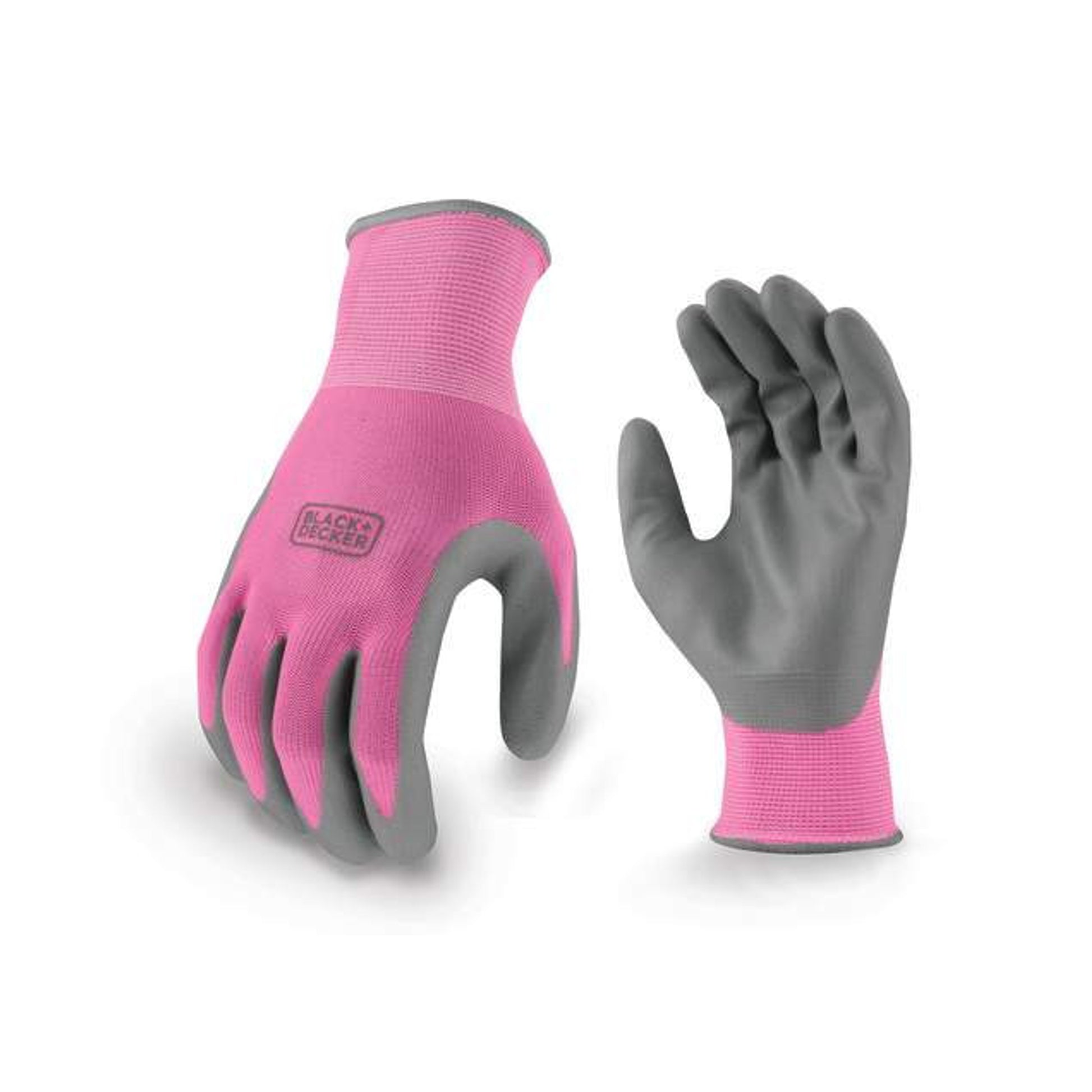 BLACK+DECKER Pink Ladies Foam Nitrile Grip Glove - BD512 - 12/Box