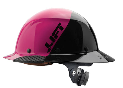 Lift Safety DAX Carbon Fiber Full Brim Hard Hat FIFTY50 Pink -HDF50-21PK