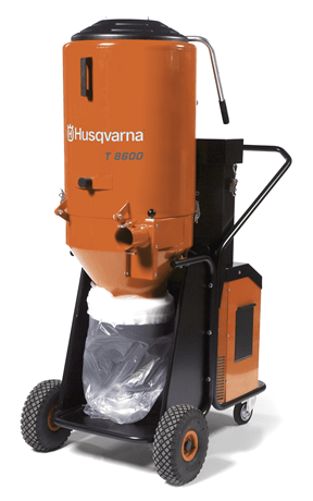 Husqvarna T8600 3-Phase 480V Powered HEPA Dust Extractor - 967664201