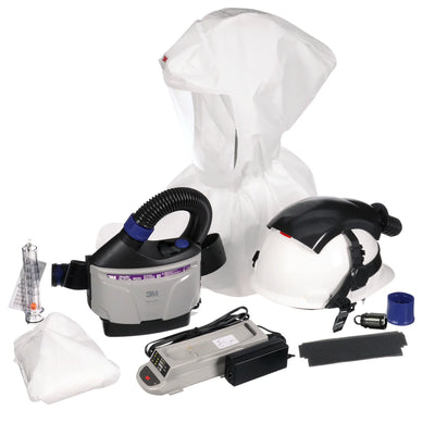 3M Versaflo Industrial Hard Hat with Hood PAPR Kit - TR-300N+ IHK