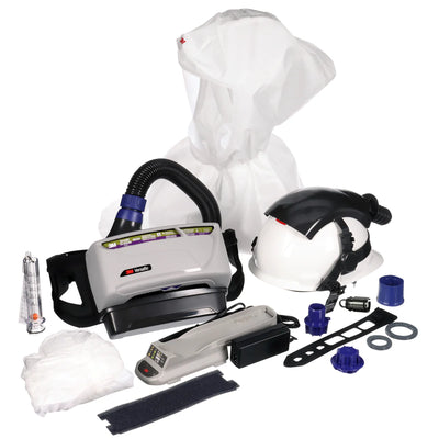3M Versaflo Industrial Hard Hat with Hood PAPR Kit - TR-600-IHK