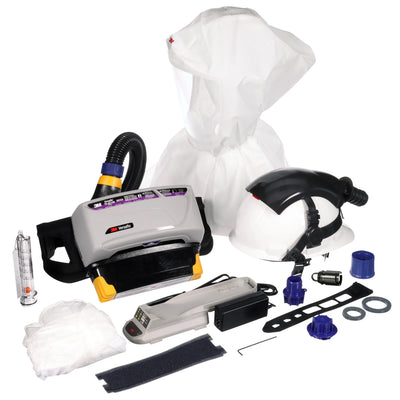3M Versaflo Industrial Hard Hat with Hood PAPR Kit - TR-800-IHK