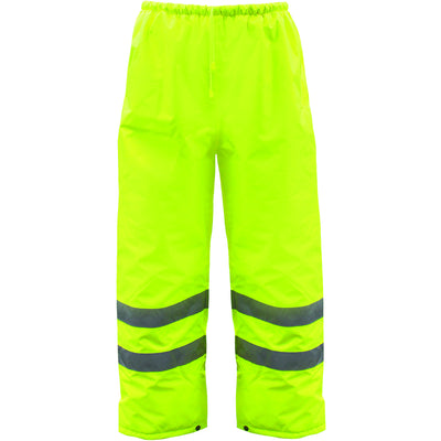 Boss Hi-Vis Cold Gear Class E Insulated Hi Vis Waterproof Pant - Yellow - 1/EA - 3NR4000