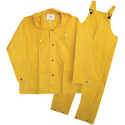 Boss Rainwear PVC Bib Overalls - 0.50 mm - Yellow - 1/EA - 3PR0501Y