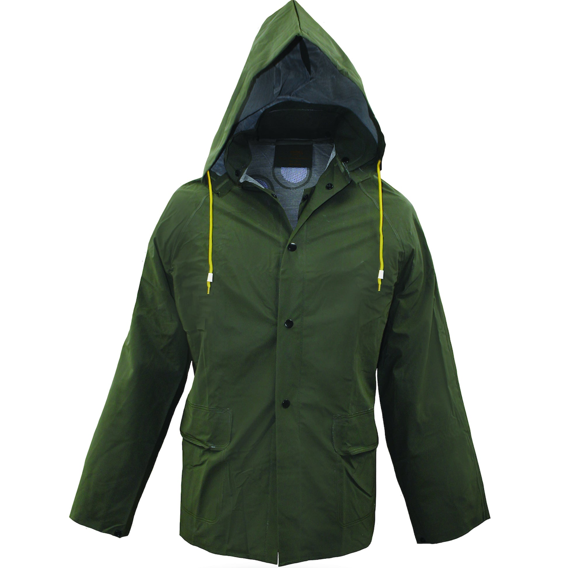 Boss Rainwear Premium Three-Piece Rainsuit - 0.35mm - Dark Green - 1/EA - 3PR0300G