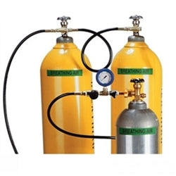 Air Systems 2 Bottle Breathing Air Assembly 5000 PSI CGA-347 No Bottles Specify Fittings CBA2-347NB