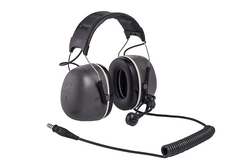 3M PELTOR CH-5 High Attenuation Headset - NATO Wired - Headband - 31dB NRR - MT73H450A-86