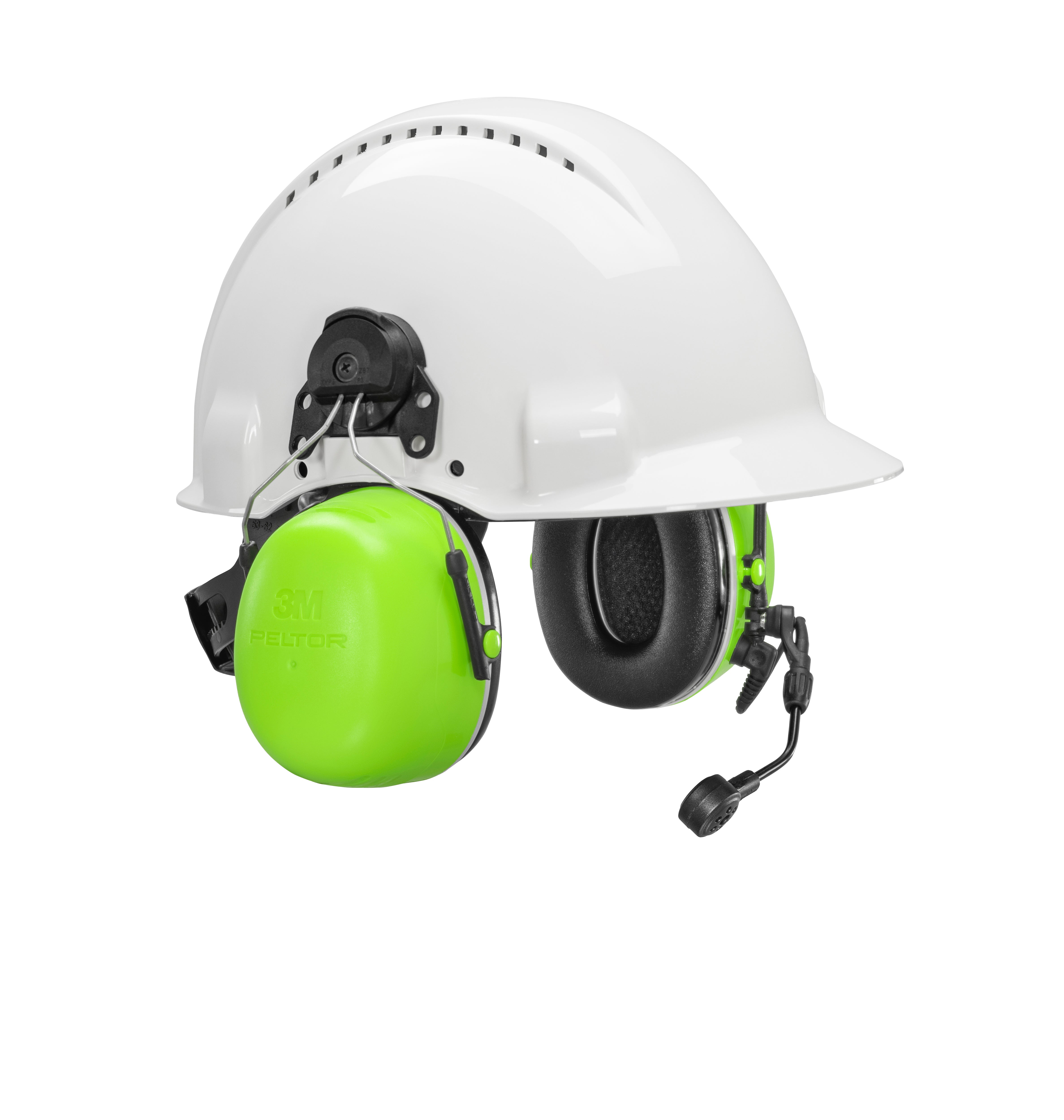 3M PELTOR CH-5 High Attenuation Headset - Flex Connector - Hard Hat Attached - 29dB NRR - MT73H450P3E-77 GB