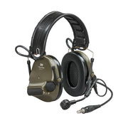 3M PELTOR ComTac VI NIB Headset - Single DL - Green - Headband & ARC - 915 MHz - MT20H682FB-47N GNS