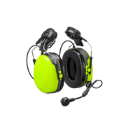 3M PELTOR CH-3 Headset with PTT - Hard Hat Attached - FLX2 - MT74H52P3E-111