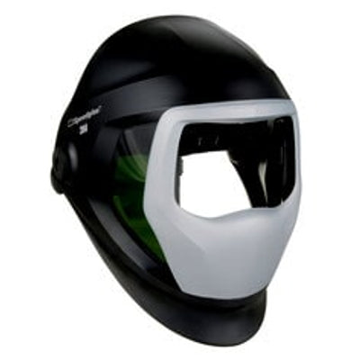 3M Speedglas 9100 Welding Helmet 06-0300-51SW - with SideWindows - Headband and Silver Front Panel