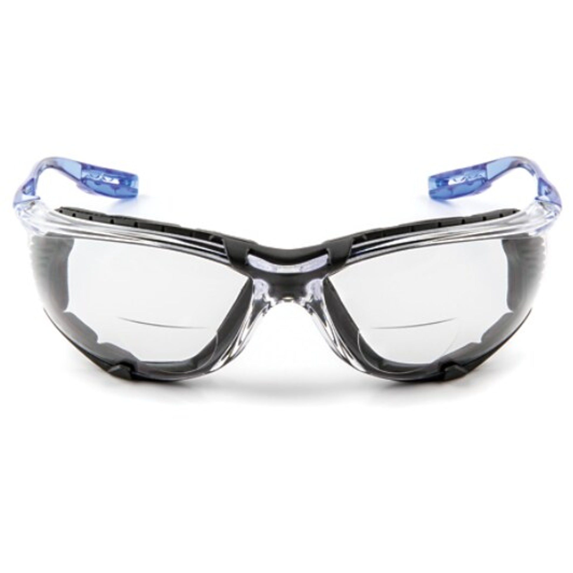 3M Virtua CCS Black Frame, Clear Anti-Fog Lens +2.0 Diopter Safety Eyewear - VC220AF