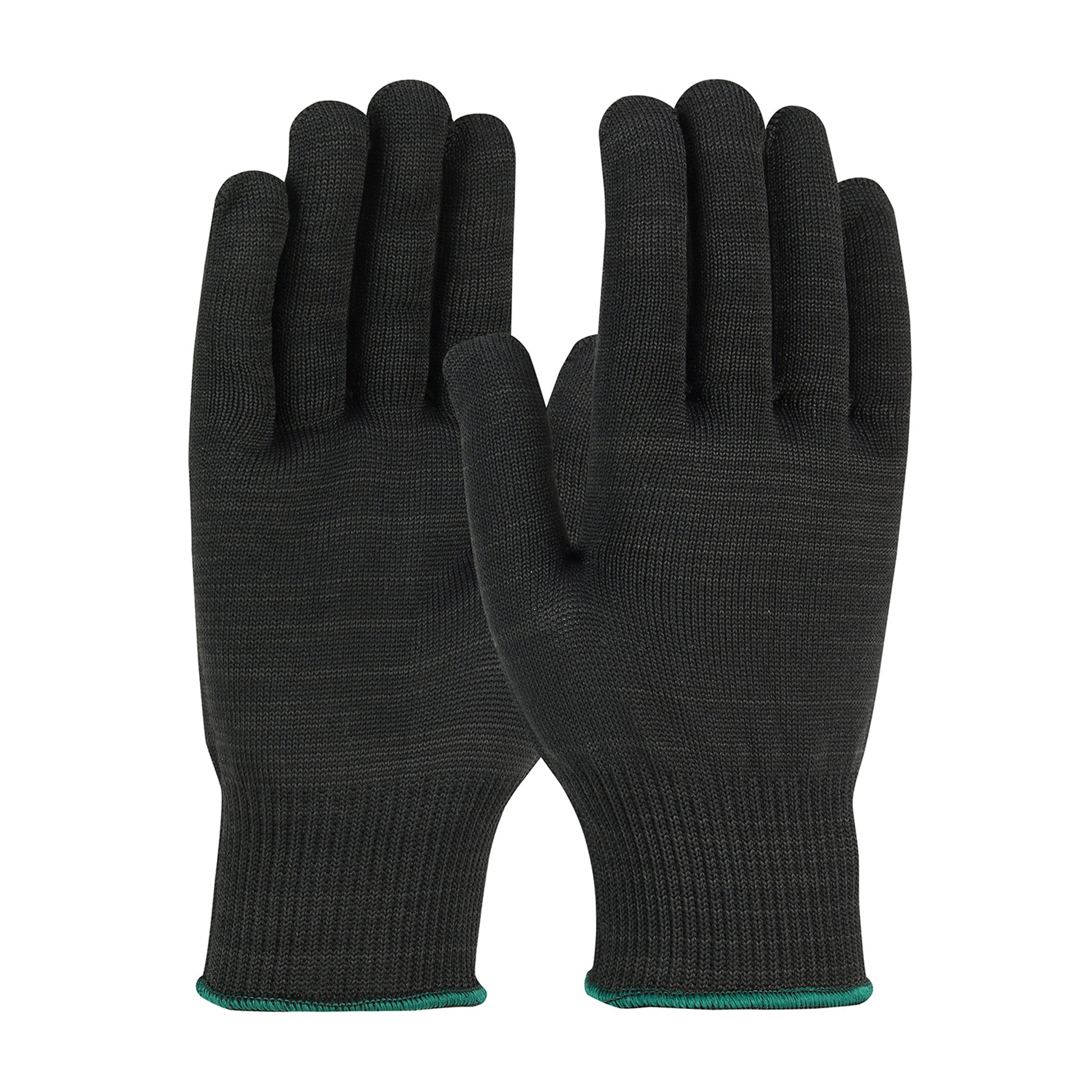 Kut Gard Seamless Knit Pritex Blended Antimicrobial Glove - Lightweight - Black - 12/DZ - 40-235BK