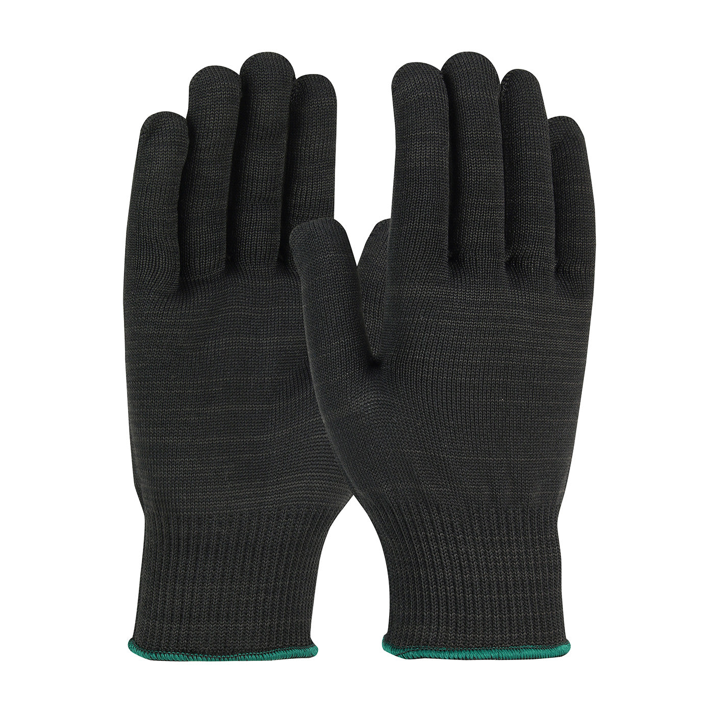 Kut Gard Seamless Knit Pritex Blended Antimicrobial Glove - Lightweight - Black - 12/DZ - 40-235BK